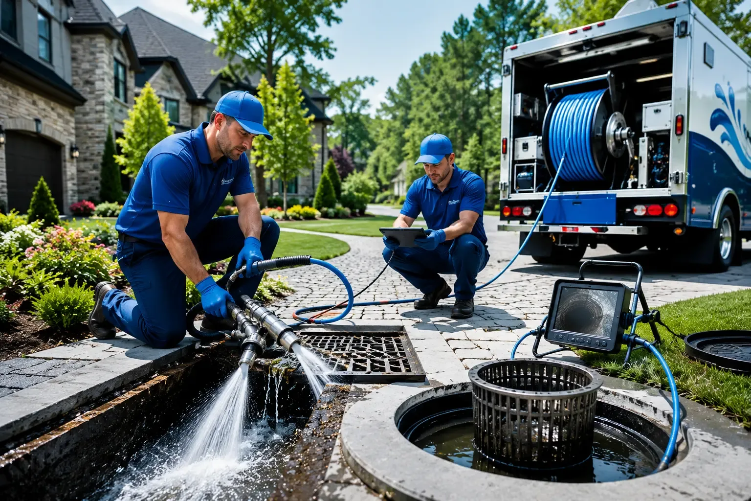 Local outdoor drain cleaning professionals in Sunbury, NC