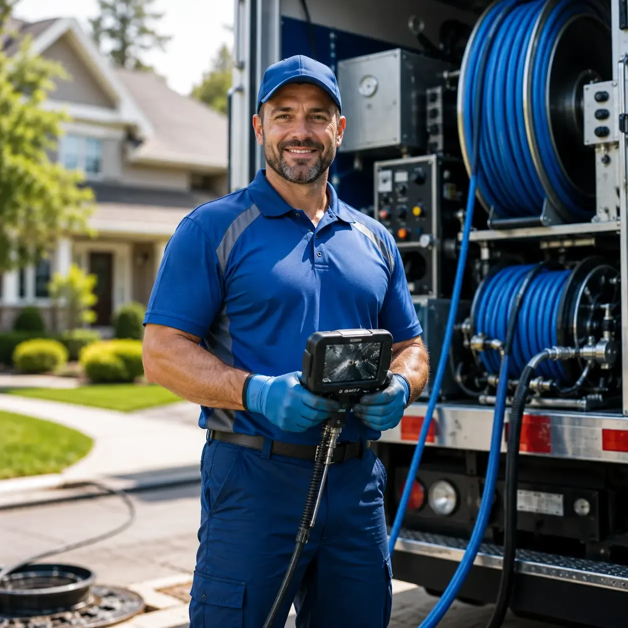 Local outdoor drain cleaning specialists in Sunbury, NC